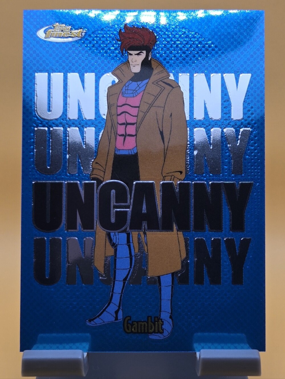Marvel Gambit Trading Card Topps Chrome Uncanny